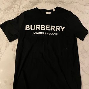 black burberry t shirt
